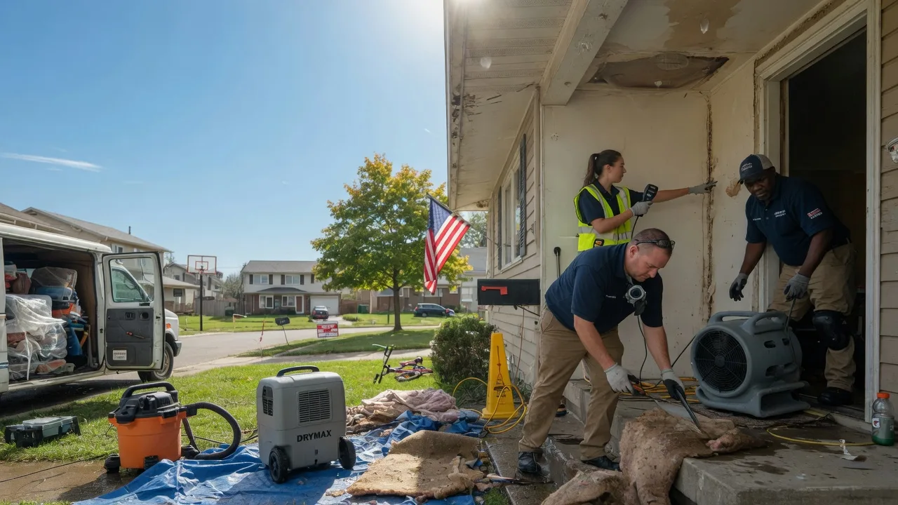 Water Damage Restoration in Clarington, PA near me